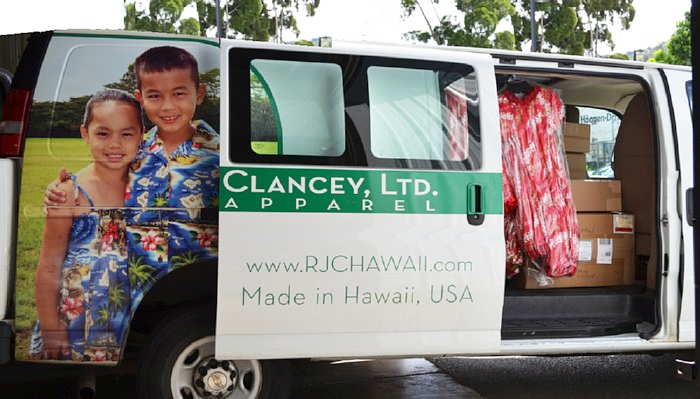 chemise hawaienne Robert J. Clancey